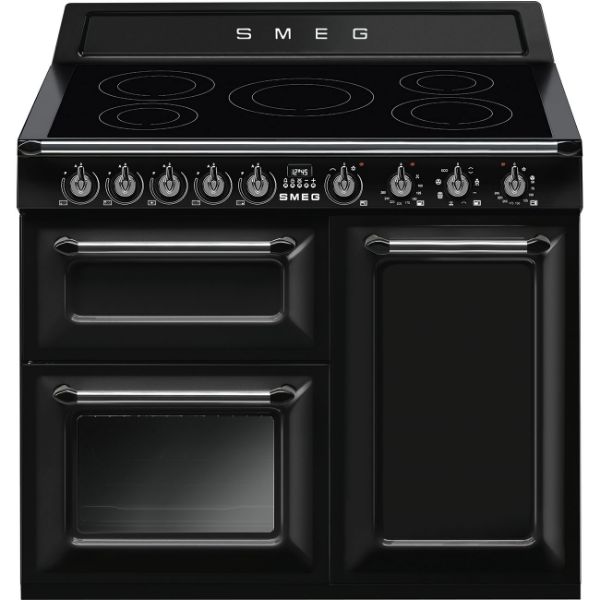 Picture of Smeg TR103IBL2 100cm Victoria Induction Range Cooker in Black
