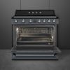 Picture of Smeg TR90IGR 90cm Victoria Range Cooker in Grey