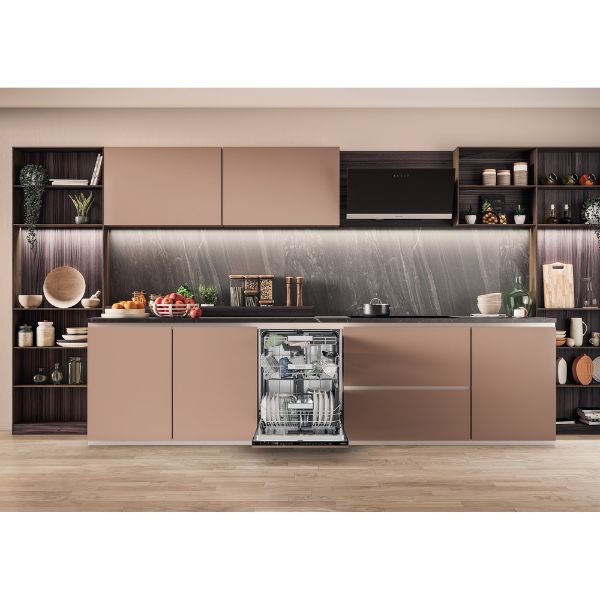 Hotpoint Hydroforce H8I HP42 L UK Built in 14 Place Setting Dishwasher - Ex Display open 3