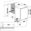 Picture of Hotpoint Hydroforce H8I HP42 L UK Built in 14 Place Setting Dishwasher