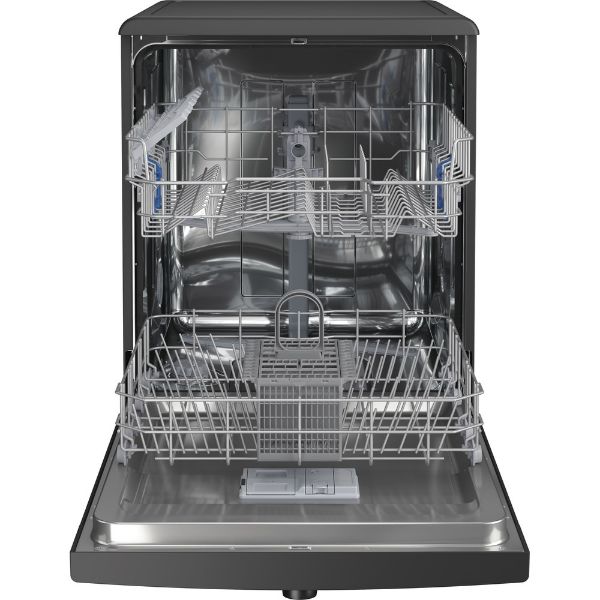 Picture of Indesit D2F HK26 B UK Full Size Freestanding Dishwasher with 14 Place Settings