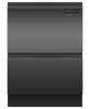 Fisher and Paykel DD60D2HNB9 Series 7 Double DishDrawer™ - Black