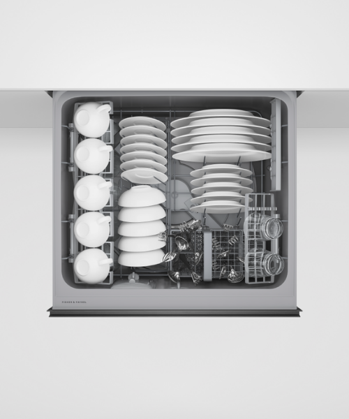 Fisher and Paykel DD60D2HNB9 Series 7 Double DishDrawer™ - BlackTopFull