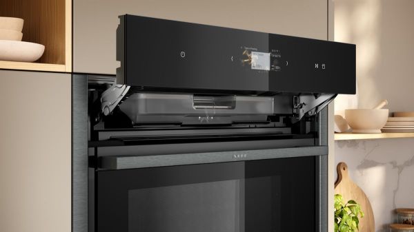 Picture of Neff B64FS31G0B N 90 Built in Single Electric Oven with Steam Function