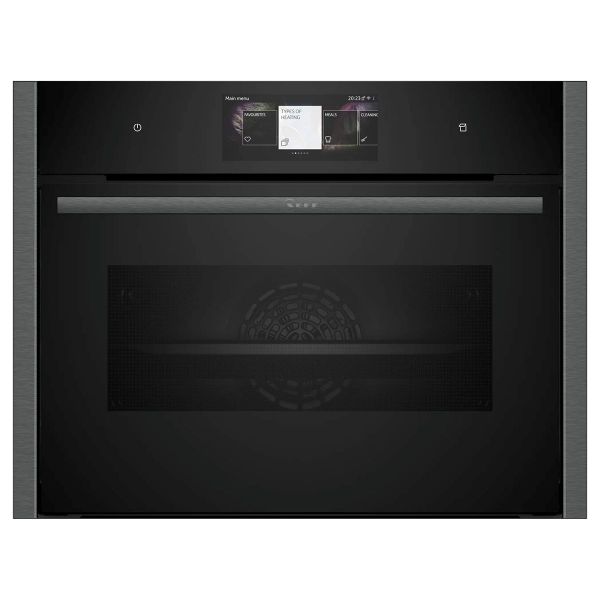 Picture of Neff C24FT53G0B N 90 Built in Compact Oven with Steam Function