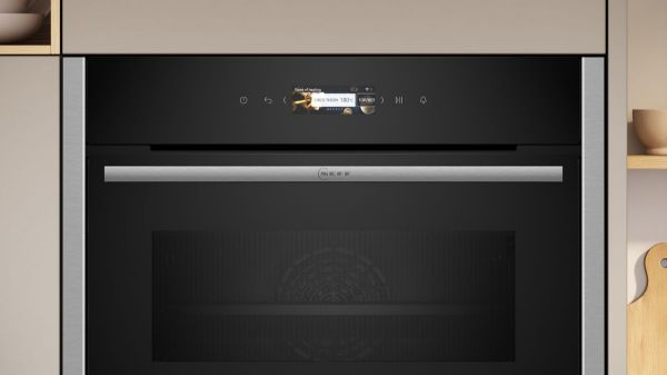 Picture of Neff C24MR21N0B N 70 Built in Compact Oven with Microwave Function