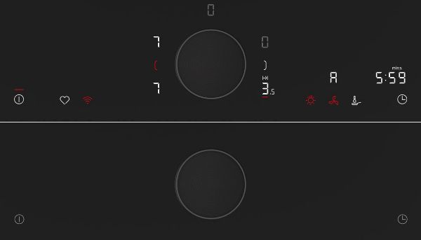 Picture of Neff T69FUV4L0 90cm Flex Induction Hob with Hob-based Hood Control
