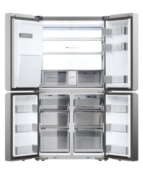 Haier HCR7918EIMP American Style Cube 90 Series 7 Multi Door Fridge Freezer_interior empty