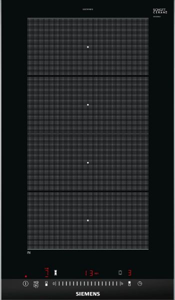 Picture of Siemens EX375FXB1E iQ700 30cm Flex induction Cooktop in Black Glass - Discontinued