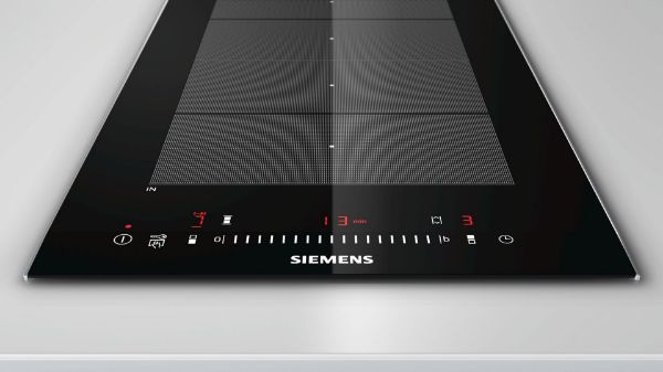 Picture of Siemens EX375FXB1E iQ700 30cm Flex induction Cooktop in Black Glass - Discontinued