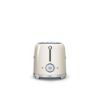 Picture of Smeg TSF01CRUK 2 Slice 50s Style Toaster in Cream
