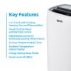 Picture of Igenix IG9919 4-in-1 Portable Air Conditioner with Dehumidifier, Timer and Remote Control