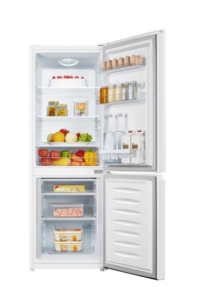Picture of Fridgemaster MC50165F 49.5cm Static Fridge Freezer in White-Discontinued
