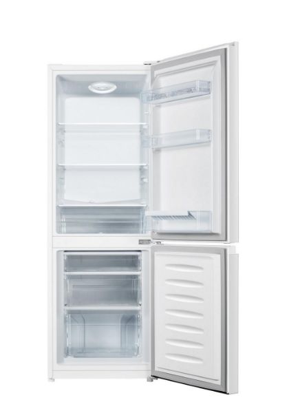 Picture of Fridgemaster MC50165F 49.5cm Static Fridge Freezer in White-Discontinued