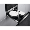 Picture of AEG KDK912924M Built in Warming Drawer with AntiFingerprint Coating in Black/Stainless Steel