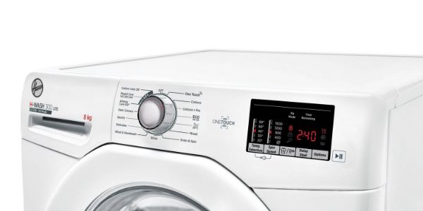Picture of Hoover H3W582DE 8kg 1500 Spin Washing Machine in White (Discontinued)