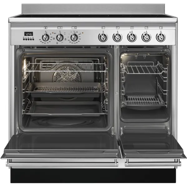 Smeg SUK92CMX9 90cm - Ceramic Range Cookers