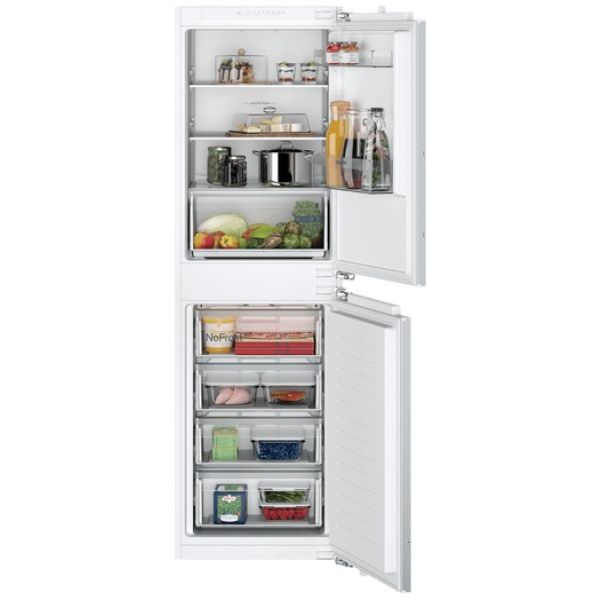 Picture of Siemens KI85NNFF0G iQ100 50/50 Split Integrated Fridge Freezer-Discontinued