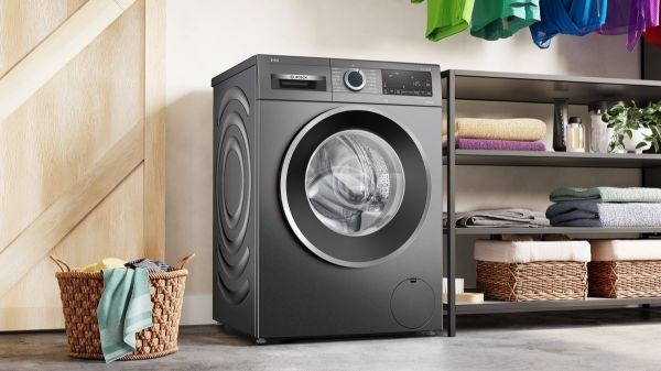 Bosch WGG244FCGB 9kg 1400 Spin Washing Machine with Auto Dosing_in utility area