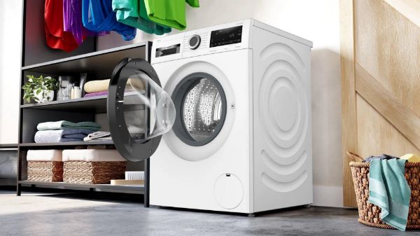 Bosch WGG254F0GB 10kg 1400 Spin Washing Machine in White_open door