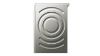 Bosch WGG254ZSGB 10kg 1400 Spin Washing Machine - Silver Inox_side view