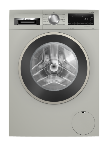 Bosch WGG254ZSGB 10kg 1400 Spin Washing Machine - Silver Inox_main
