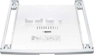 Bosch WTZ11400 Connection kit with pull-out shelf for stacking washing machines and tumble dryers_main Bosch WTZ11400 Connection kit with pull-out shelf for stacking washing machines and tumble dryers_main