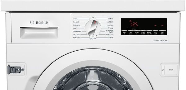Bosch WIW28502GB 8kg Series 8 Integrated Washing Machine with EcoSilence Drive™_controls