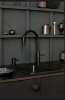 PRO7 Fusion Round Tap in Black 7FRBLK_kitchen