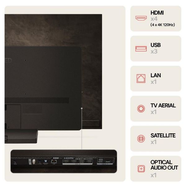 LG OLED55C46LA.AEK 55" 4K OLED EVO Smart TV _connectivity