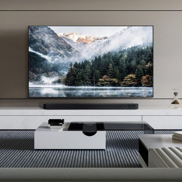 Samsung HW-Q800D/XU 5.1.2ch Soundbar with Wireless Subwoofer - Black_room view