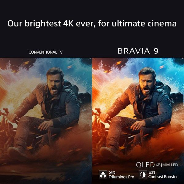 Sony K85XR90PU 85" 4K BRAVIA 9 QLED HDR Google TV_brightest 4k ever