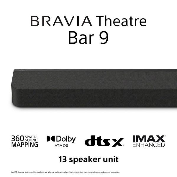 Sony HTA9000.CEK 7.0.2 Dolby Atmos® Soundbar - Black_bravia theatre bar 9