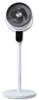 Vybra VS001-OF Dual Height Tilt & Swing Oscillating Fan in White with Remote_main