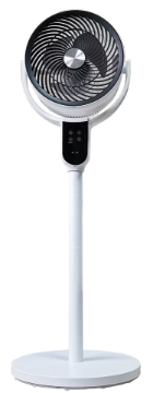 Vybra VS001-OF Dual Height Tilt & Swing Oscillating Fan in White with Remote_main Vybra VS001-OF Dual Height Tilt & Swing Oscillating Fan in White with Remote_main