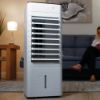 Vybra VS001-PAC Air Cooler in White_room view