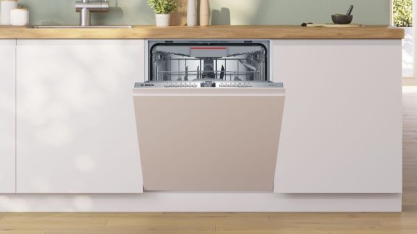 Bosch SMD6TCX00E Fully Integrated Dishwasher_open door
