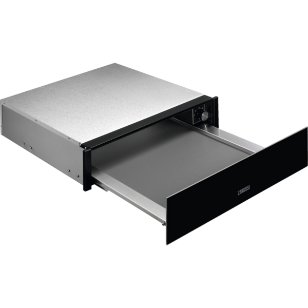 Zanussi ZWD141K 14cm Gloss Black Warming Drawer_main