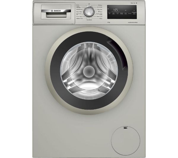 Bosch WAN282X2GB 8kg 1400 Spin Freestanding Washing Machine in Silver Inox_main