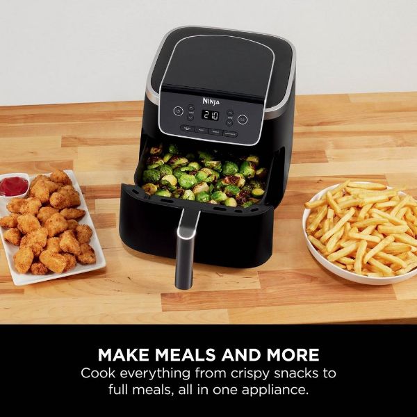 Ninja AF140UK Air Fryer PRO 4.7L - Black_make meals and more
