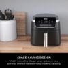 Ninja AF140UK Air Fryer PRO 4.7L - Black_space-saving design