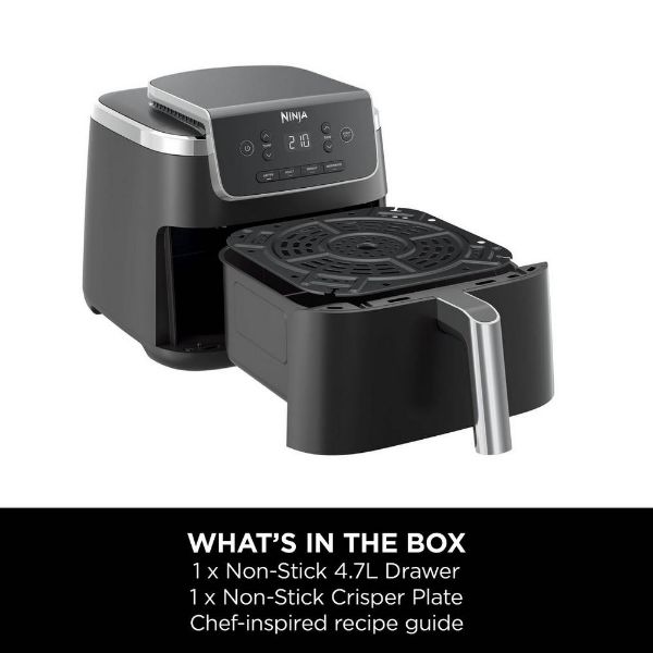 Ninja AF140UK Air Fryer PRO 4.7L - Black_box contents