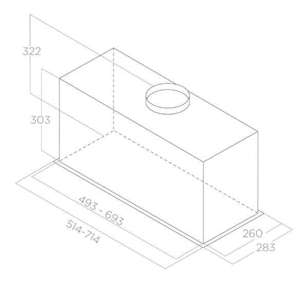LANE-60-SS_dimensions