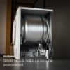 Miele TEC665WP 8kg Heat Pump Tumble Dryer - Lotus White_ecospeed
