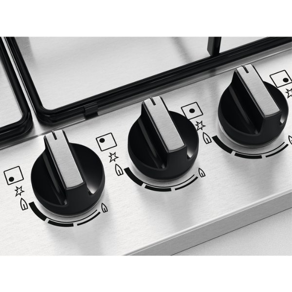 Zanussi ZGH66424XX-WE26CL | ZGH66424XX 60cm Stainless Steel