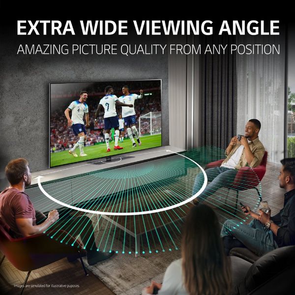 LG OLED65G46LS.AEK 65" 4K OLED EVO Smart TV _viewing angle