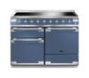 Rangemaster 126910 Elise 110 Induction Range Cooker in Stone Blue with Brushed Nickel Trim - ELS110EISB/