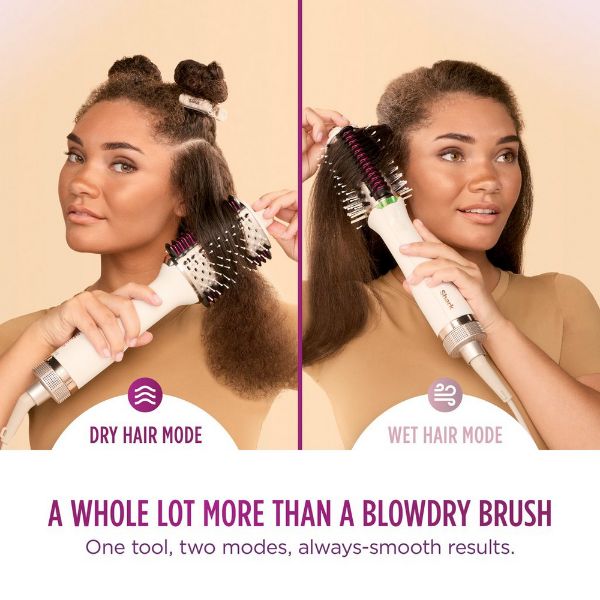 Shark HT212UK SmoothStyle Heated Brush & Smoothing Comb with Storage Bag_more than a blowdry brush
