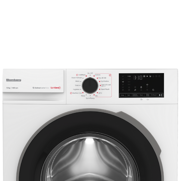Blomberg LWA210461W 10kg 1400 Spin Washing Machine - White_top