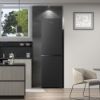 Hisense RB327N4BBE 55cm 50/50 Total No Frost Fridge Freezer - Black Steel_main